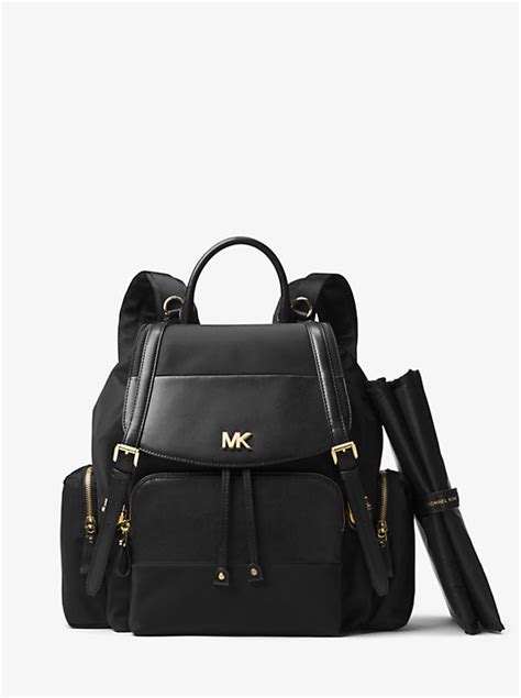 michael kors large nylon diaper backpack